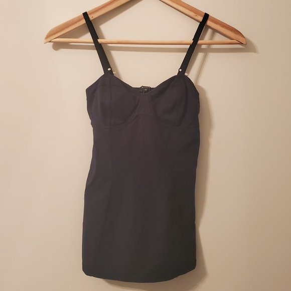 Talula Black Boustier Tank Top - Picture 1 of 3